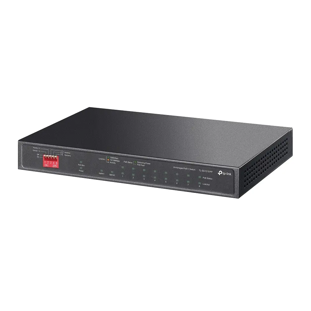 Комутатор TP-Link TL-SG1210PP - фото 4