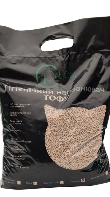 Наповнювач Tofu Say Pet з ароматизатором Лаванда 2.5 кг - фото 4