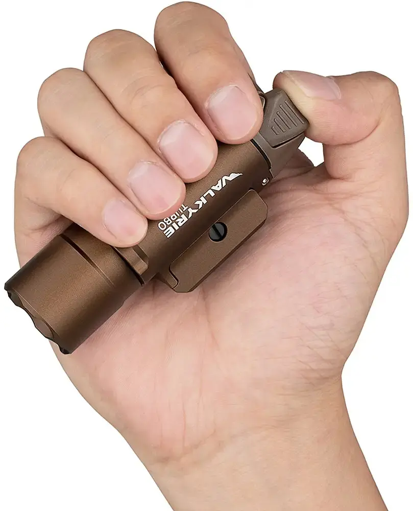 Фонарь Olight Valkyrie Turbo Desert tan - фото 9