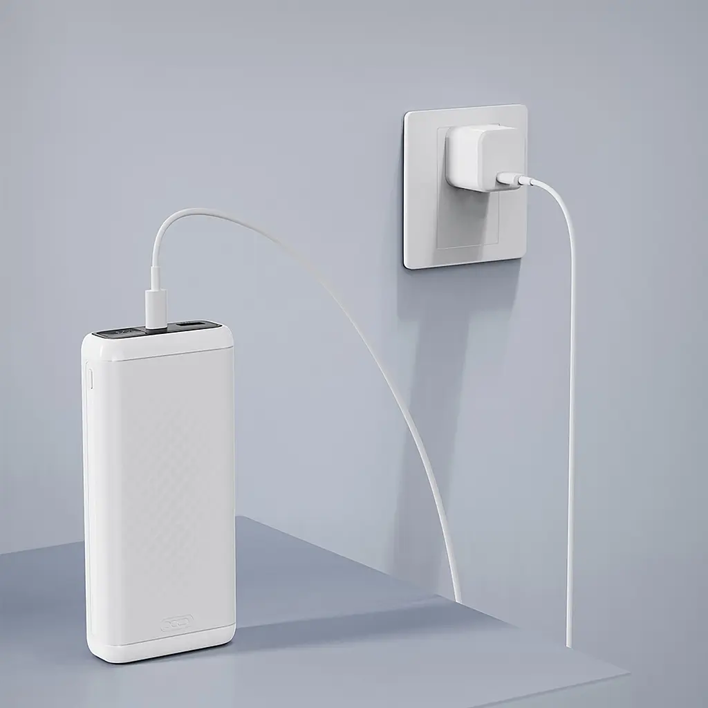 Зовнішній акумулятор XO PB309 20000mAh 22.5W White [163284] - фото 6