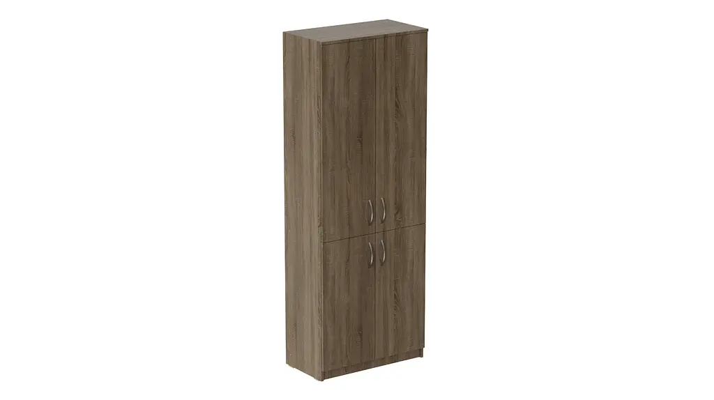 Шафа Анжело Ferrum-decor на 5 полиць із 4 дверима 1900x700x380 ДСП Дуб Сонома Трюфель 16 мм (FRD-105041) - фото 2