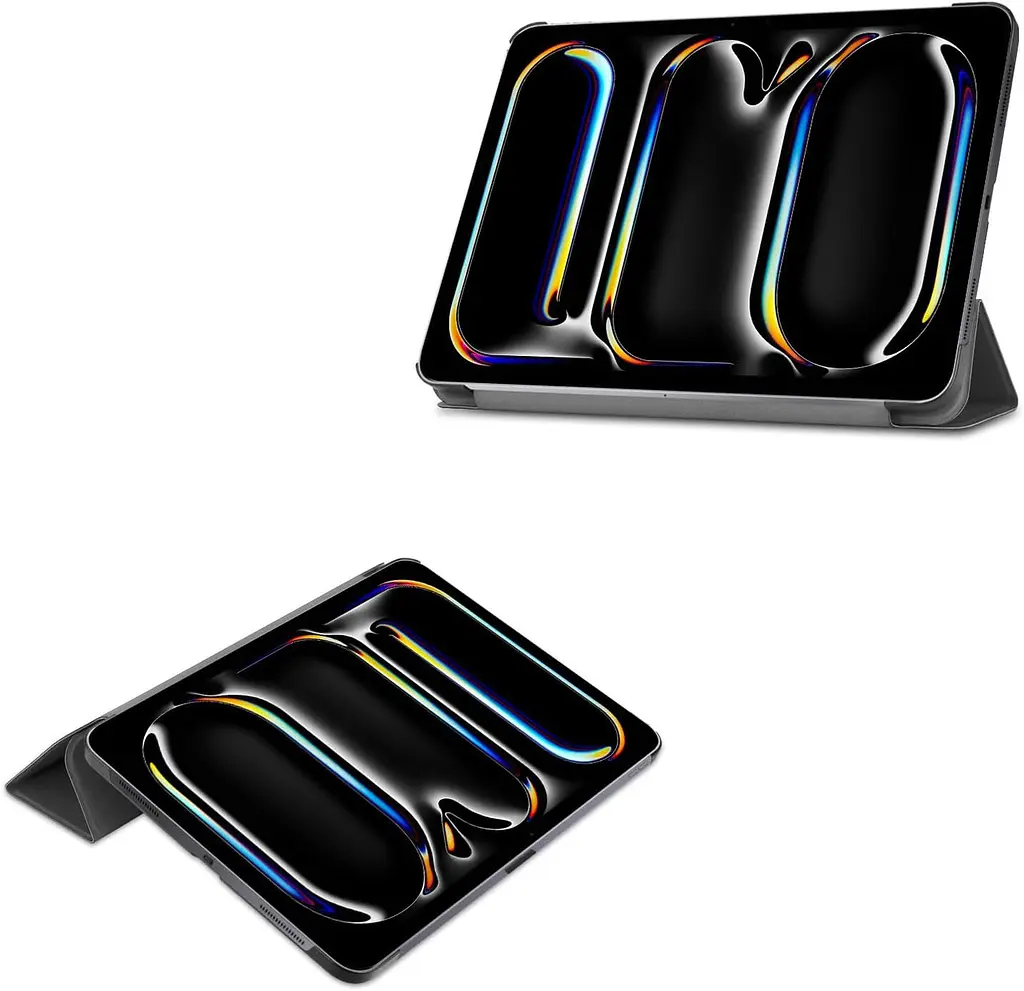 Чохол-книжка BeCover Smart Case для Apple iPad Pro 11" M4 2024 Чорний Abstraction (711630) - фото 5