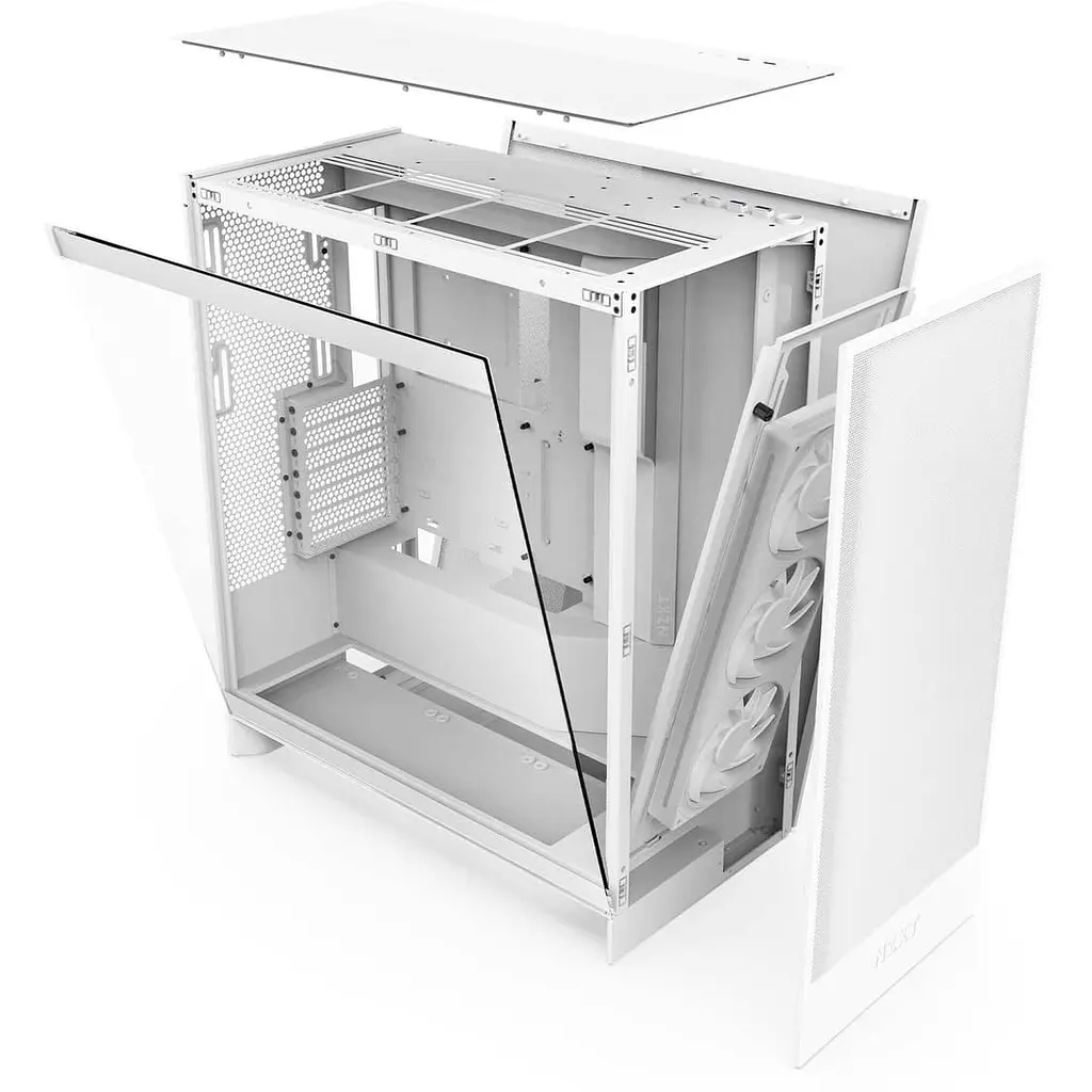 Корпус NZXT H7 Flow White (CM-H72FW-01) без блока питания - фото 9