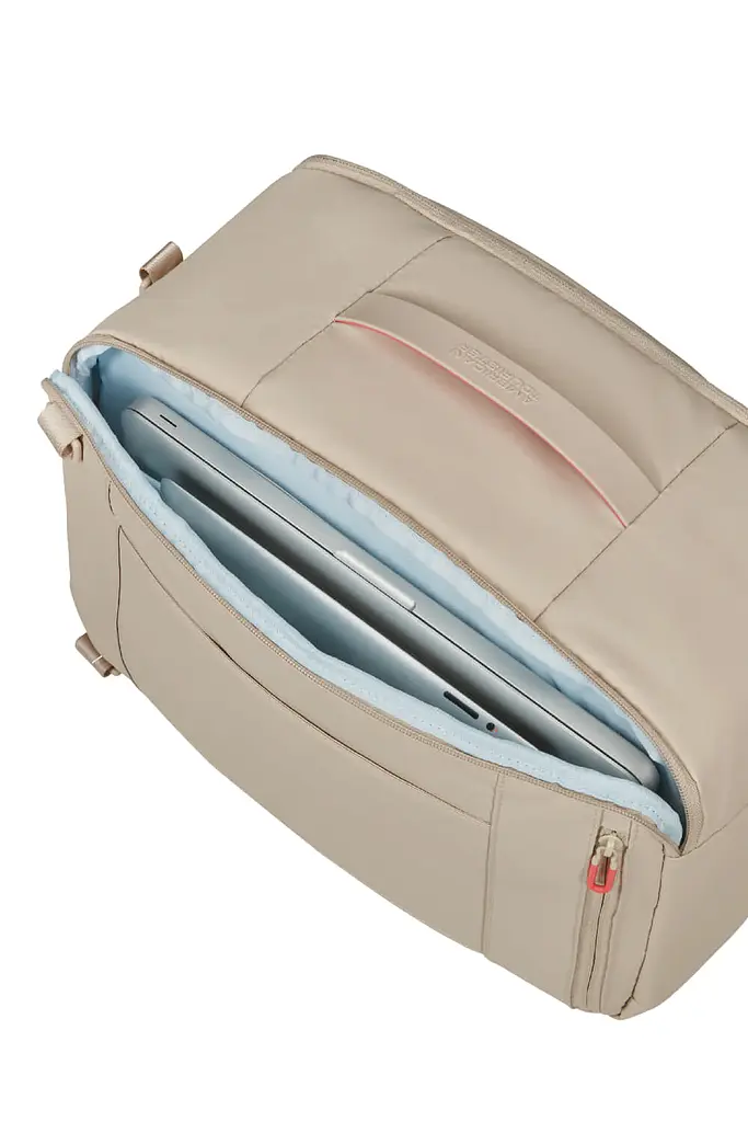 Дорожня Сумка American Tourister PUFFYPOP BEIGE 40x25x20 MJ1*15004 - фото 5