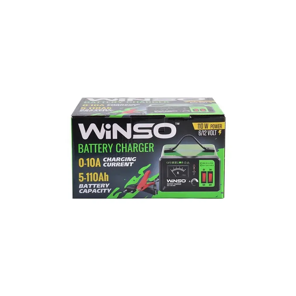 Зарядний пристрій для автомобільного акумулятора WINSO 139300 - фото 4