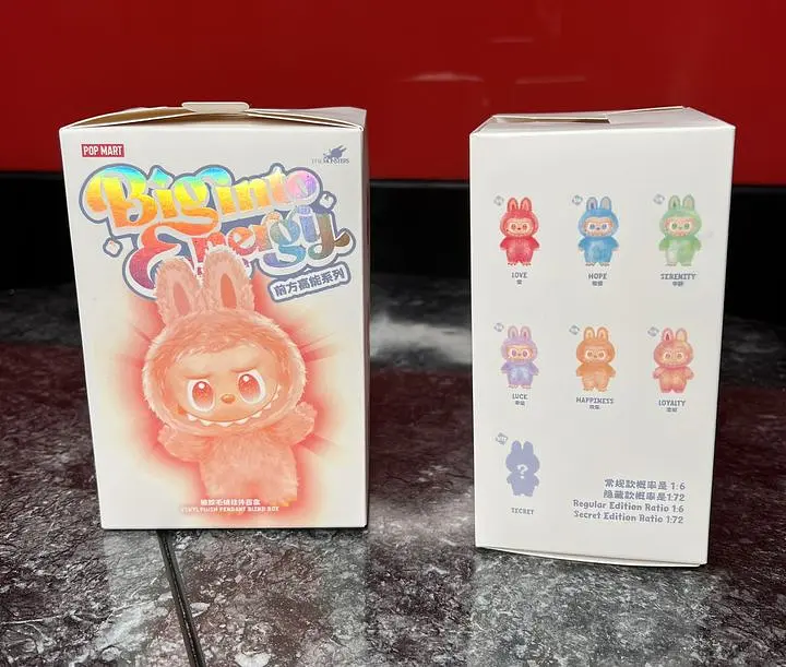 Брелок м'яка дитяча іграшка сюрприз Labubu v3 Labubu THE MONSTERS series аксесуар для сумки рюкзака 17см колекція 3 сезон - фото 3