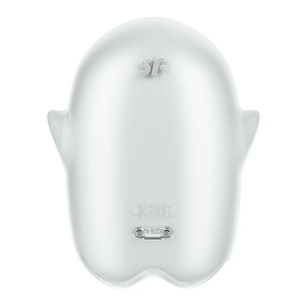 Вакуумний кліторальний стимулятор із вібрацією Satisfyer Glowing Ghost White Satisfyer SX0544 99363 - фото 5