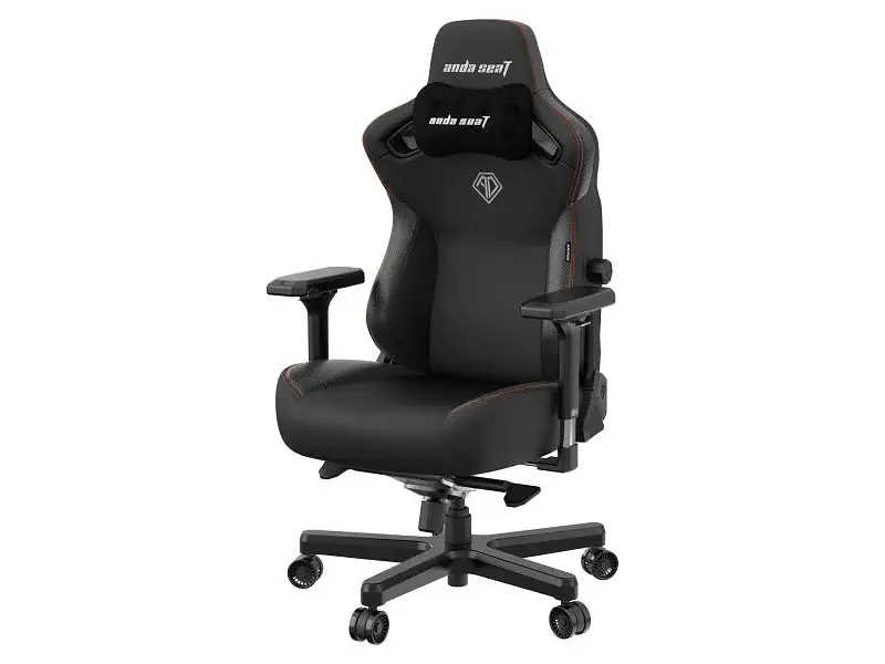 Комп'ютерне крісло Anda Seat Kaiser 3 XL black (AD12YDC-XL-01-B-PVC) - фото 3
