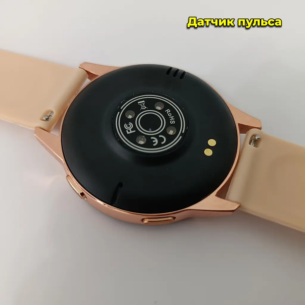 Смарт годинник T2 Pro Active 2 Bluetooth, встановлення свого фону, прийняття/здійснення дзвінків Золотий - фото 6