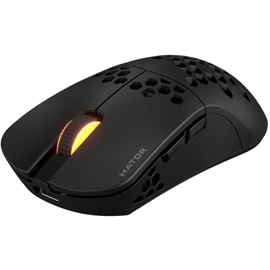 Мишка Hator Stellar Wireless/Bluetooth/USB Black (HTM650) - фото 2