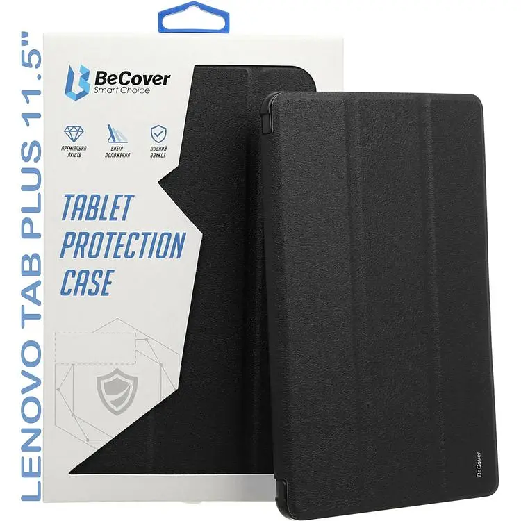 Чохол-книжка BeCover Smart Case для Lenovo Tab Plus 11.5" Black (711838) - фото 5