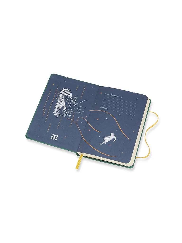 Записник Moleskine Peter Pan кишеньковий, Лінійка Зелений (LEPN01AMM710) - фото 3