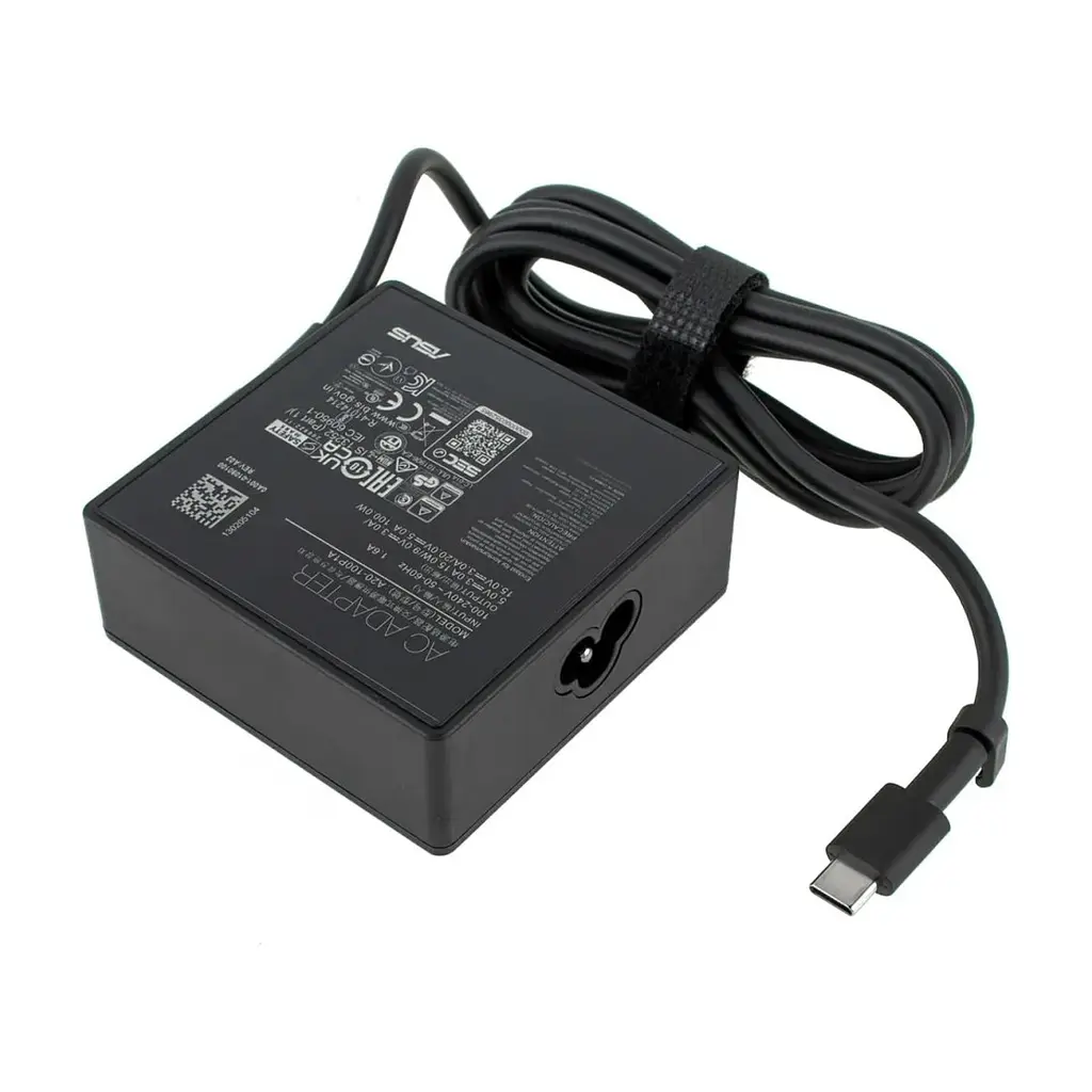 Блок живлення до ноутбуку ASUS 100W, роз'єм USB Type-C (A20-100P1A / A40387) - фото 3