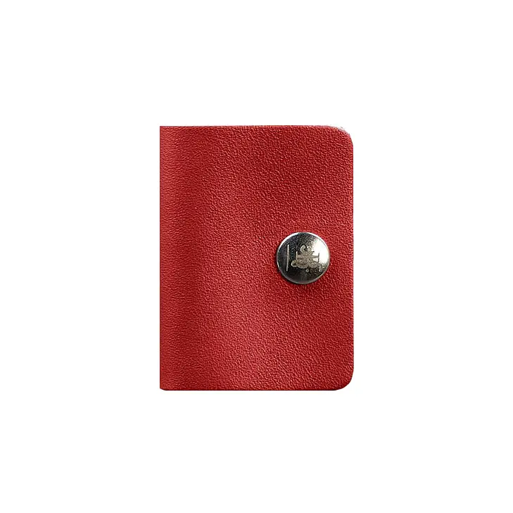 Шкіряний холдер для навушників та проводів 2.0 Червоний - фото 7