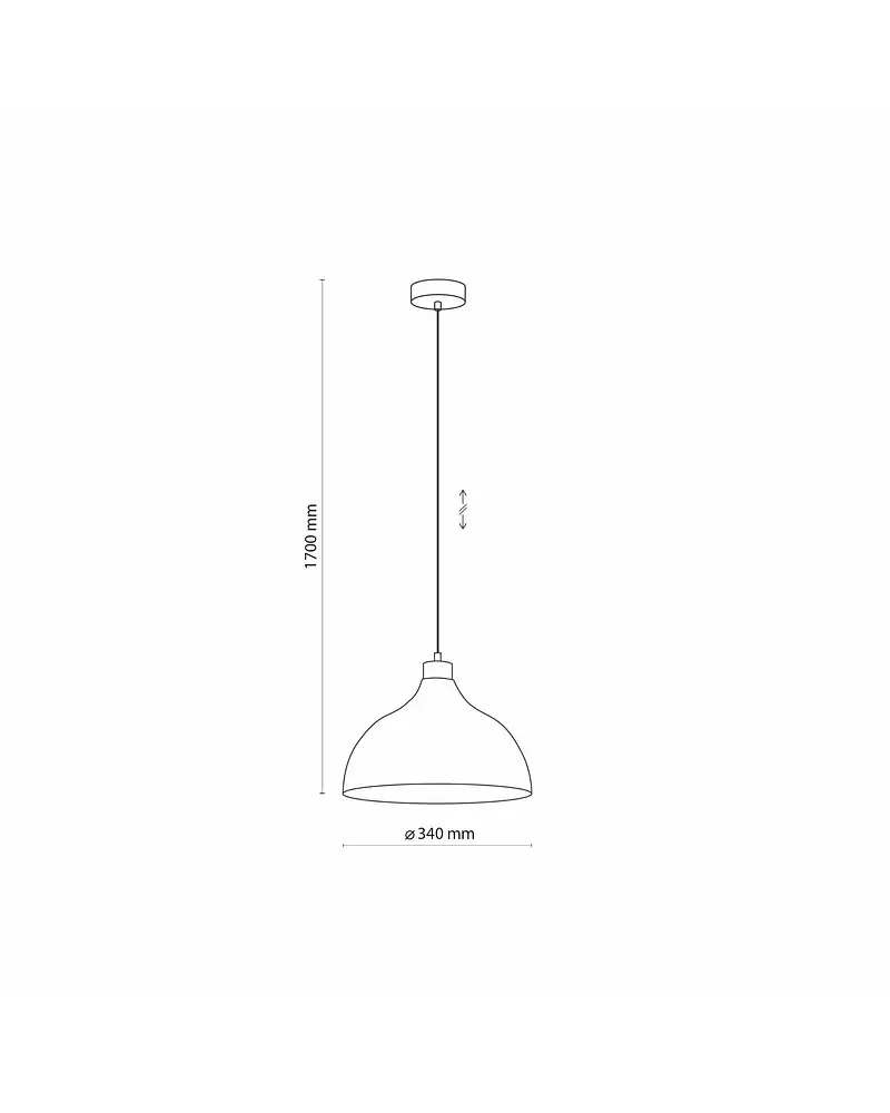 Подвесной светильник TK Lighting 5665 Cap E27 1x15W IP20 - фото 3