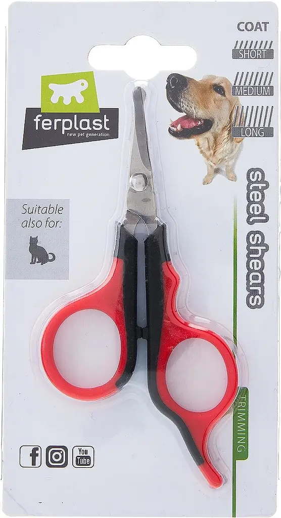 Ножиці для стрижки собак та котів Ferplast GRO 5997 12.4х6.9х8 см 85997800 - фото 3