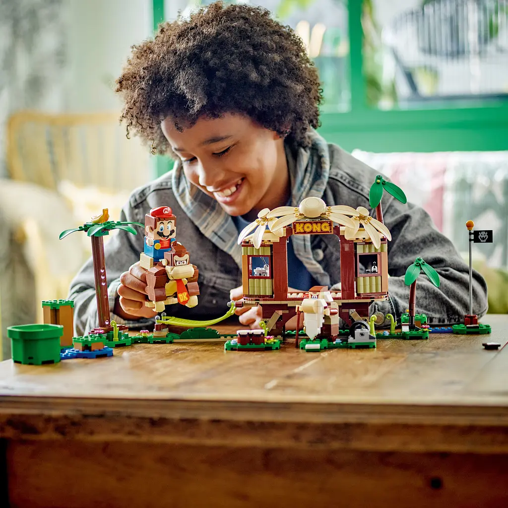 Конструктор LEGO Super Mario Дом на дереве Донки Конг. Дополнительный набор 555 деталей (71424) - фото 8