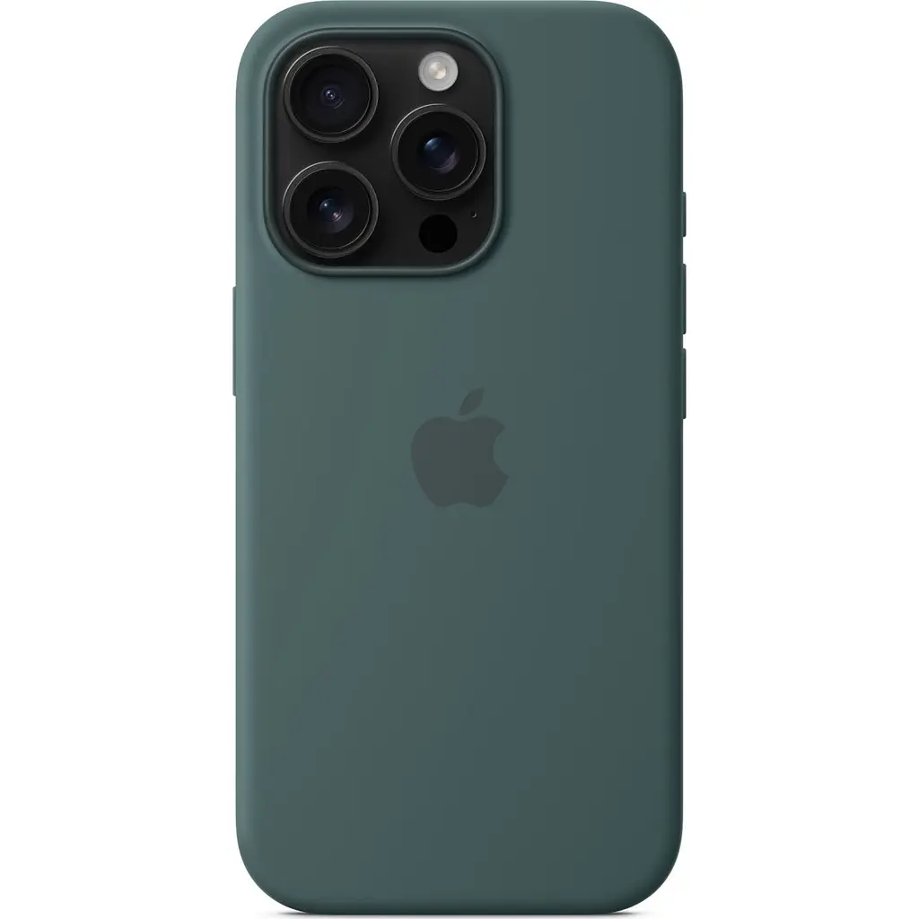 Чохол Apple Silicone Case with MagSafe для iPhone 16 Pro Lake Green (MYYR3ZM/A) [116174] - фото 4