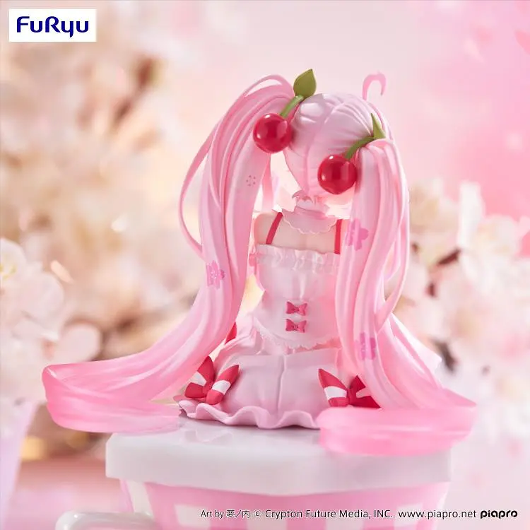 Фигурка Bandai Spirits Вокалоид Хацунэ Мику Сакура Vocaloid Hatsune Miku Sakura 2025 Ver. 14 см BS V HM S 2025 - фото 5