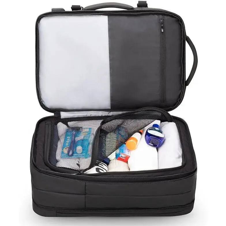 Рюкзак для подорожей Mark Ryden MR9299KR Big Size з можливістю розширення 48 х 32 х 24 27 см Чорний - фото 4