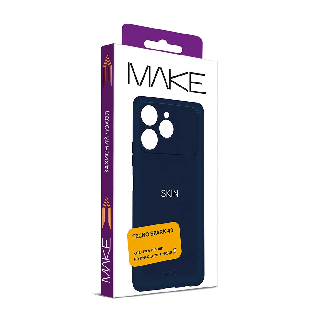 Чохол MAKE Tecno Spark 40 Skin Blue - фото 2