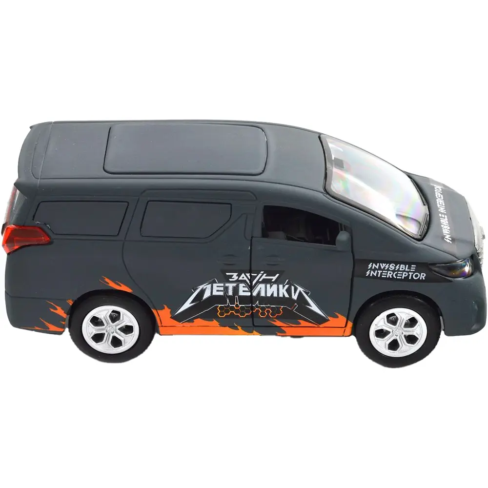 Машинка TechnoDrive серії Шеврони Героїв TOYOTA ALPHARD "INVISIBLE INTERCEPTOR" - фото 6