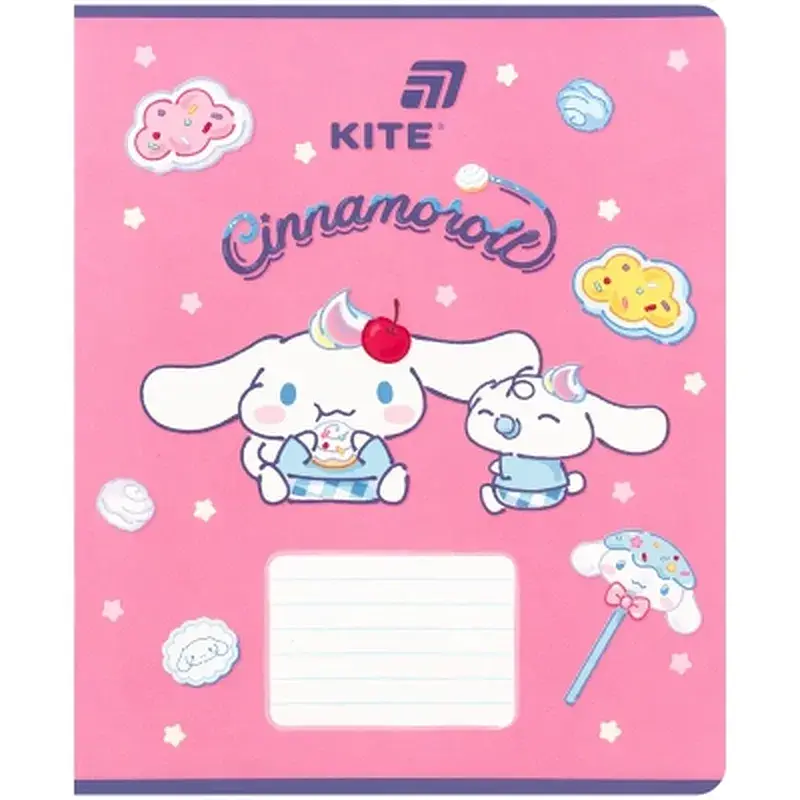 Зошит Kite Cinnamoroll, 18 аркушів, клітинка (CR26-236) - фото 12