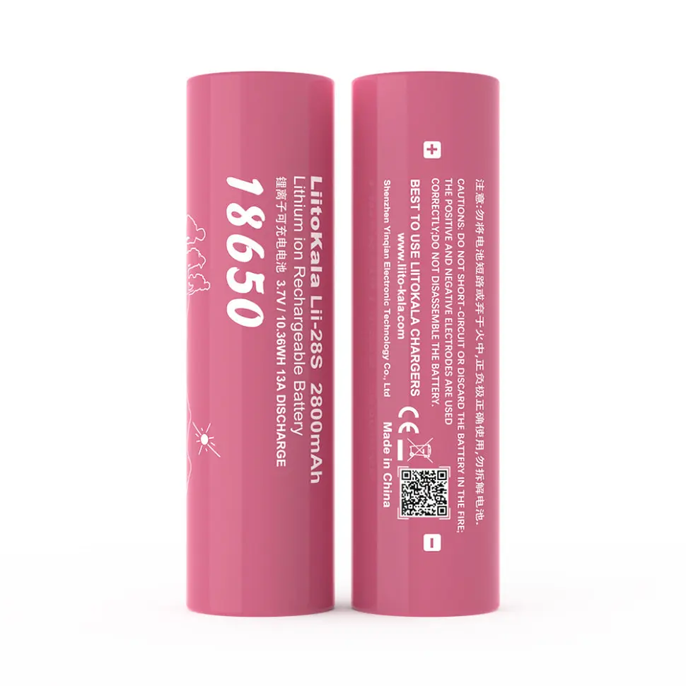 Аккумулятор 18650 LiitoKala 2800mAh 13A li-ion (Lii-28S) - фото 2