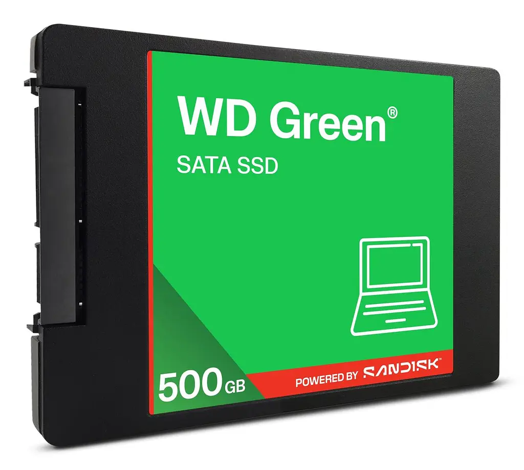 Накопичувач SSD SANDISK GREEN WDS500G5G0A SATA 2.5 500GB - фото 3