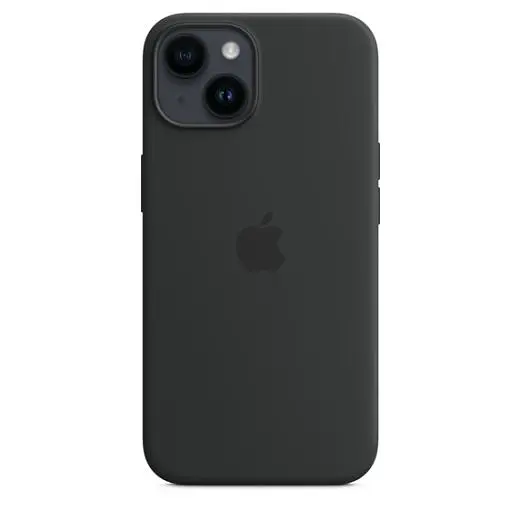 Силіконовий чохол CasePro Silicone Case with MagSafe Midnight для iPhone 14 - фото 3