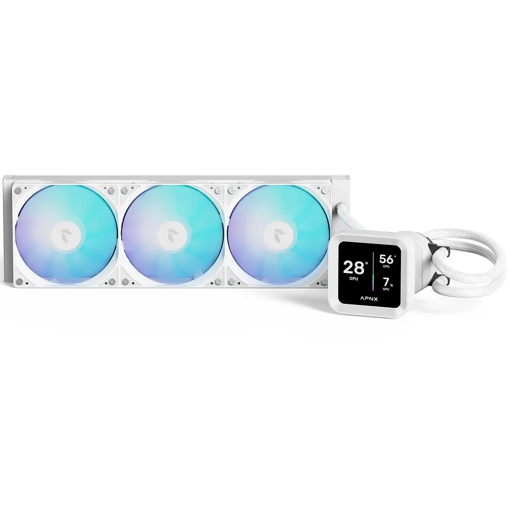 Система водяного охолодження APNX LC1-D 360 WH (APLA-SV36117.21) - фото 6