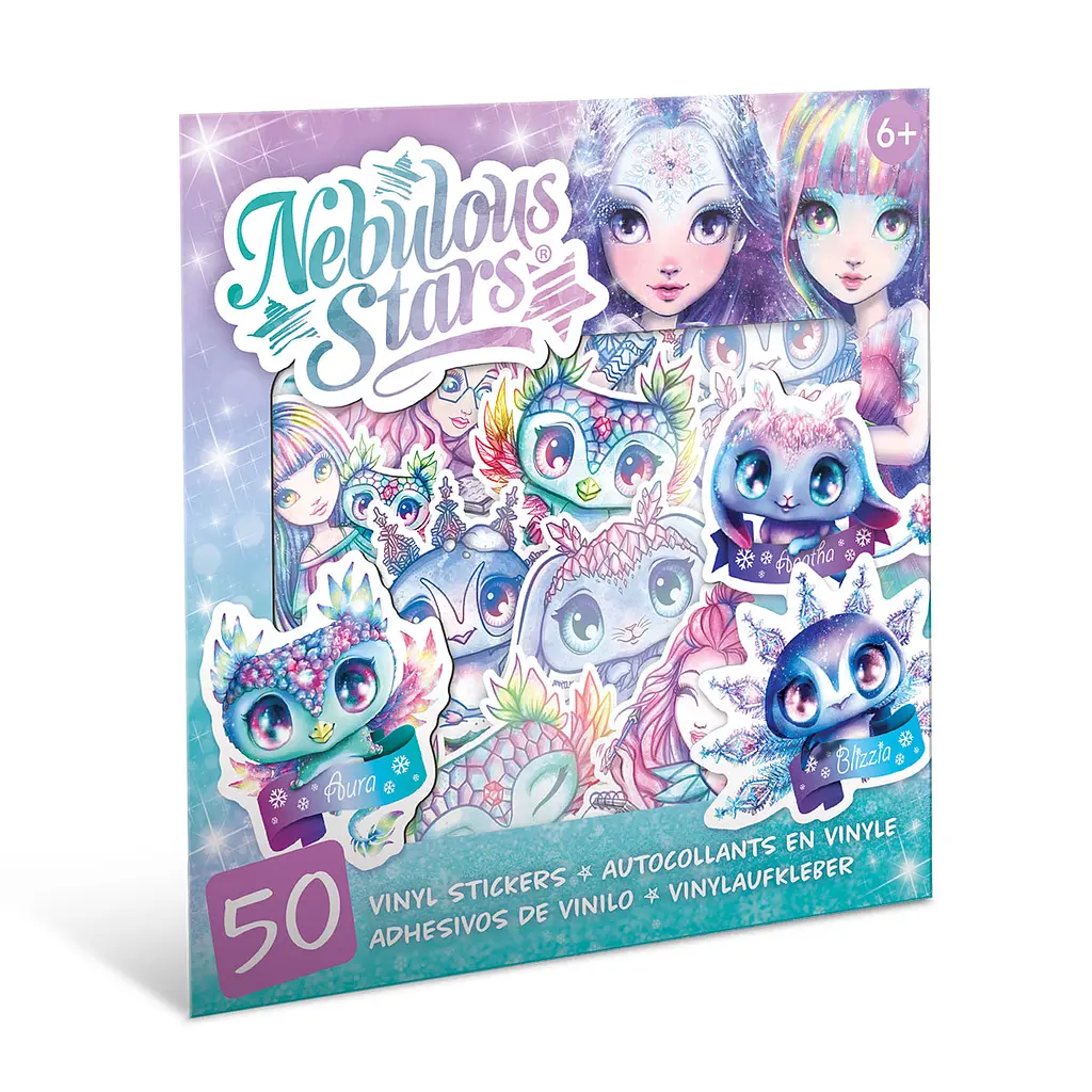 Набор виниловых наклейок Nebulous Stars Звезды Туманного мира 50 шт. (11460) - фото 5