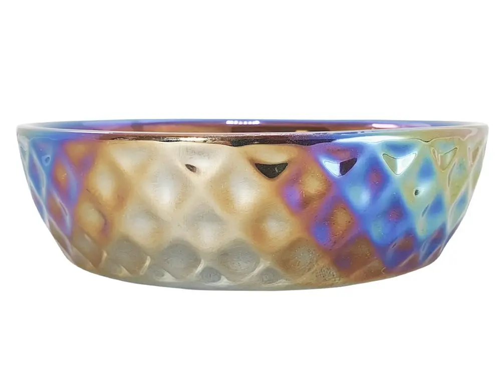 Миска для собак Nobby Gold Rainbow керамічна різнокольорова Ø 14х4 см 250 мл 82455 - фото 2
