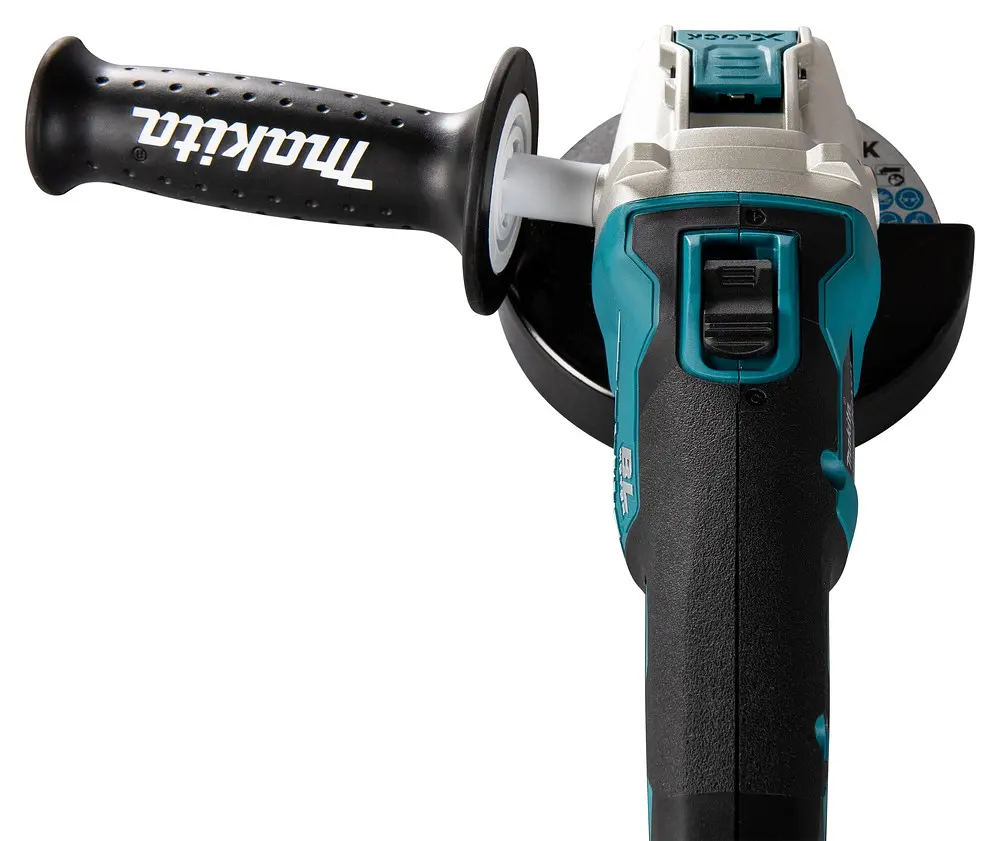 Шліфмашина кутова акумуляторна Makita DGA521ZX1 (125 мм, 8500 об/хв, X-Lock, BL, LXT, без акумуляторів та зарядного пристрою) - фото 5