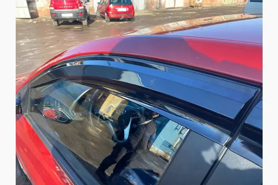 Дефлектори вікон вітровики Hyundai i20 (GB) 2014-2020 4D скотч SunPlex (SP-S-108) - фото 2