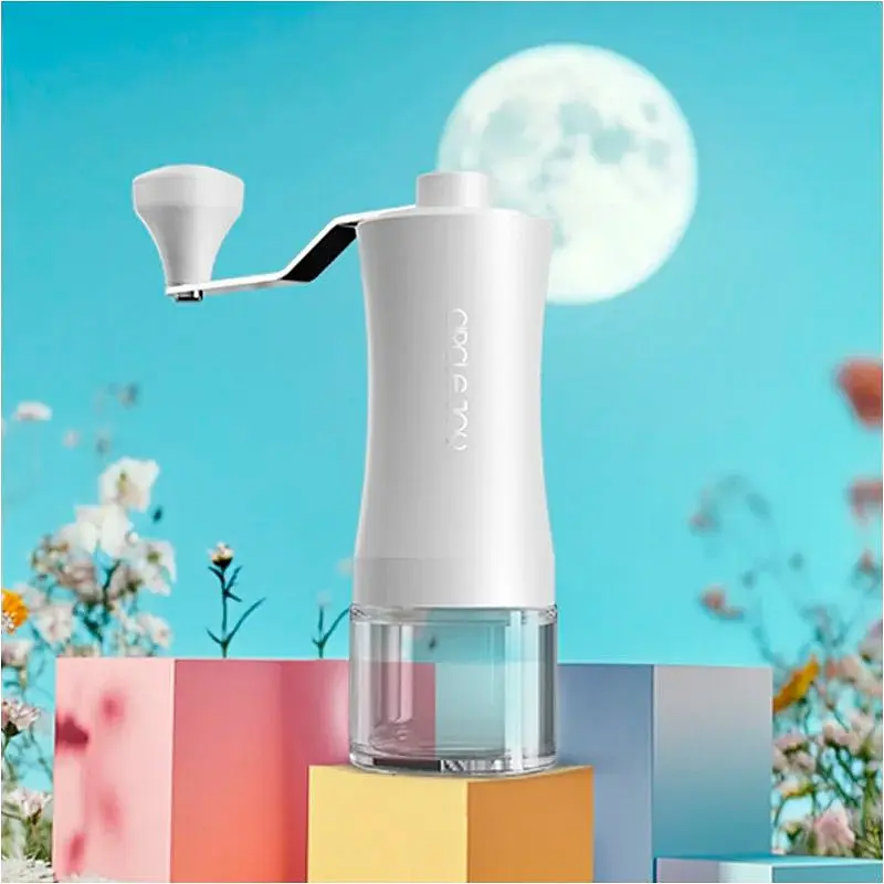 Ручна кавомолка Circle Joy Coffee Grinder CJ-SMDJ01 White [129240] - фото 3