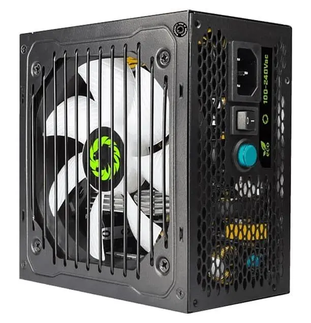 Блок живлення GameMax VP-600-RGB 600W 80+ (VP-600-RGB) Black - фото 5