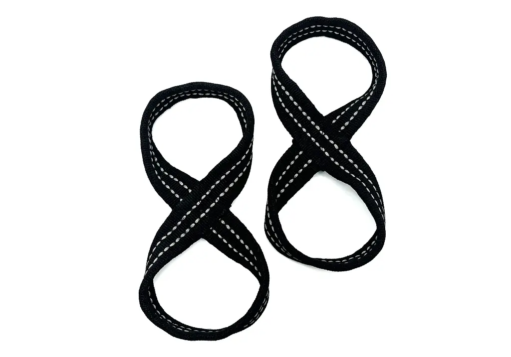 Лямки атлетичні EasyFit Infinity для станової тяги (вісімки, розмір L) (EF-8888-L) - фото 4