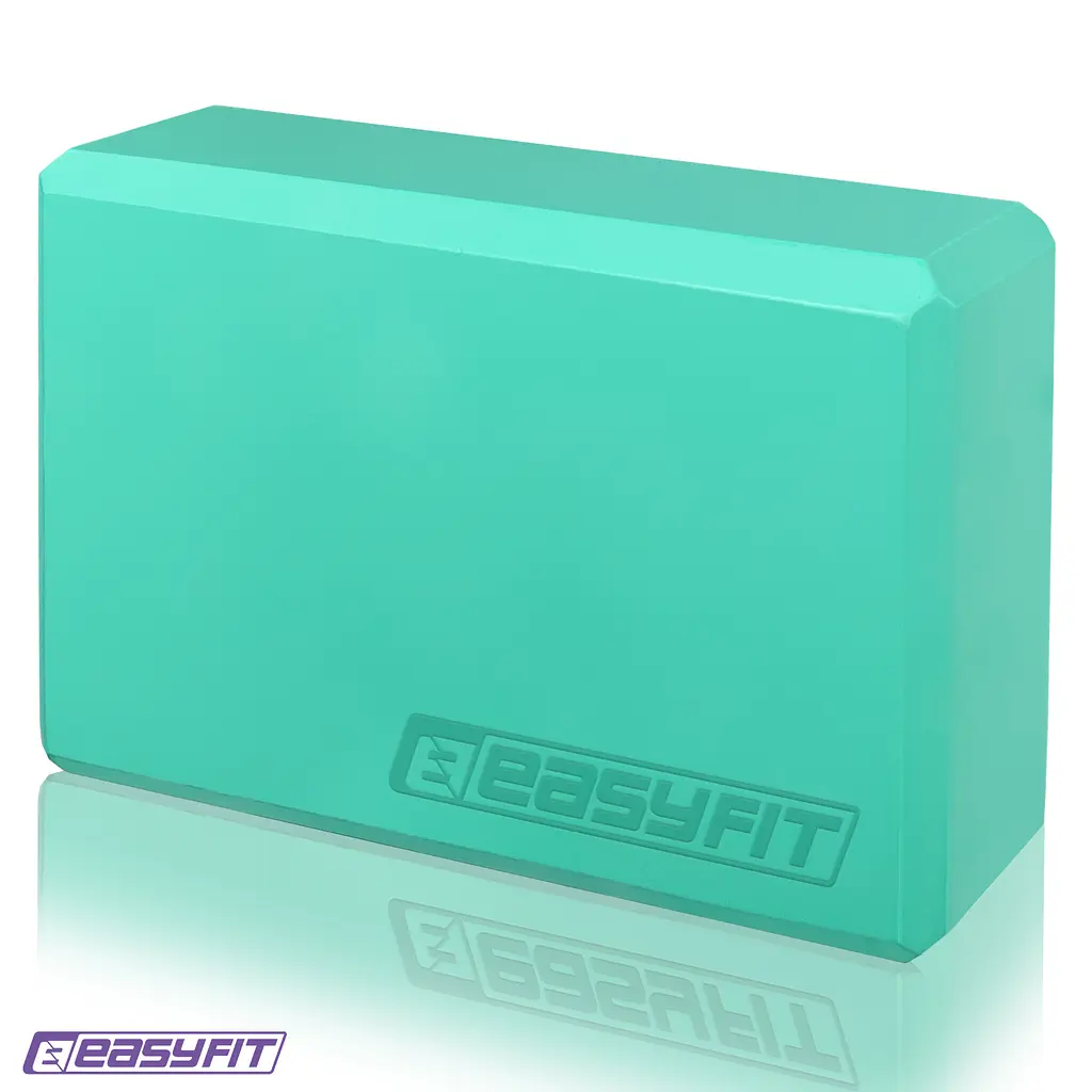 Блок для йоги EasyFit EVA Мятный - фото 2