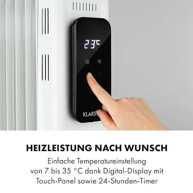 Масляный обогреватель Klarstein Thermaxx Elevate Smart (10035276) - фото 4