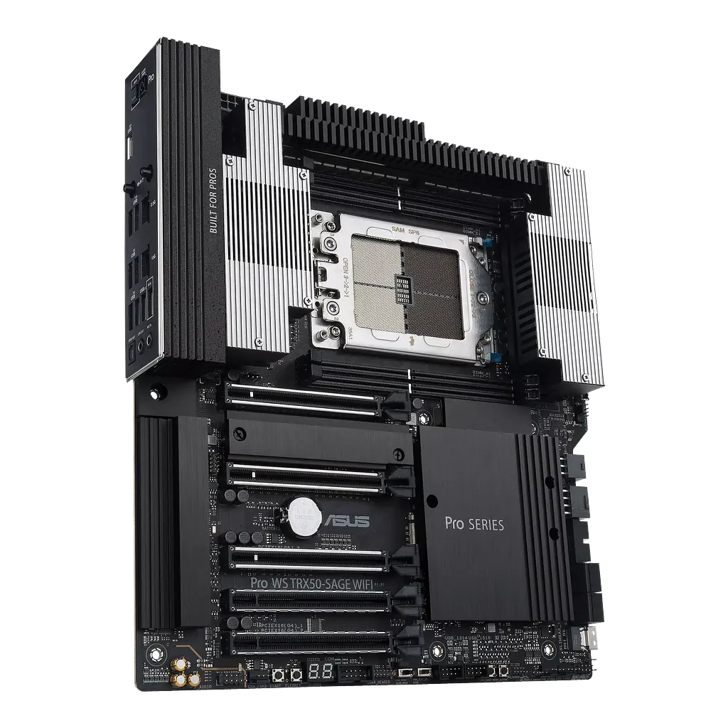 Материнська плата Asus PRO WS TRX50-SAGE WIFI Socket TR5 (PRO WS TRX50-SAGE WIFI) - фото 2