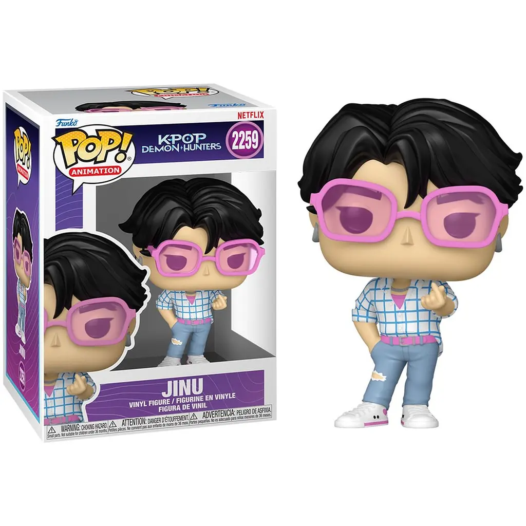 Игровая фигурка Funko POP Кейпоп-охотники на демонов Джину W/CH (94691) - фото 3