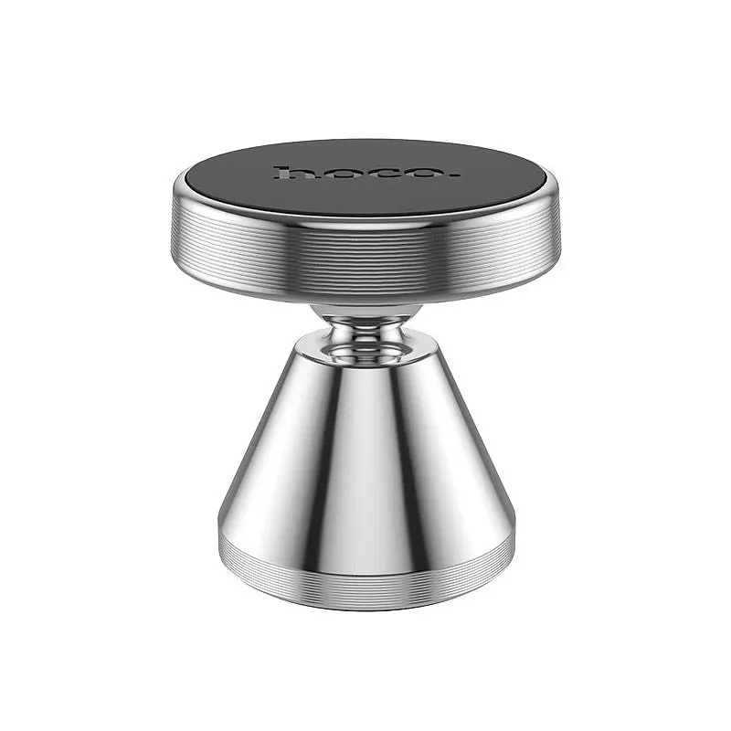 Автотримач Hoco CA46 Metal Magnetic in-car Holder for Dashboard Silver [73714] - фото 3