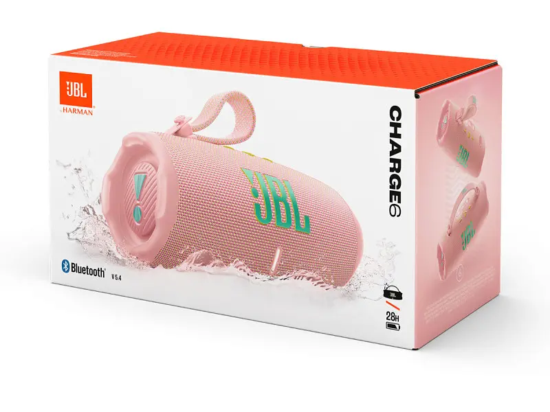 Портативна колонка JBL Charge 6 Pink (CHARGE6PINK) - фото 11