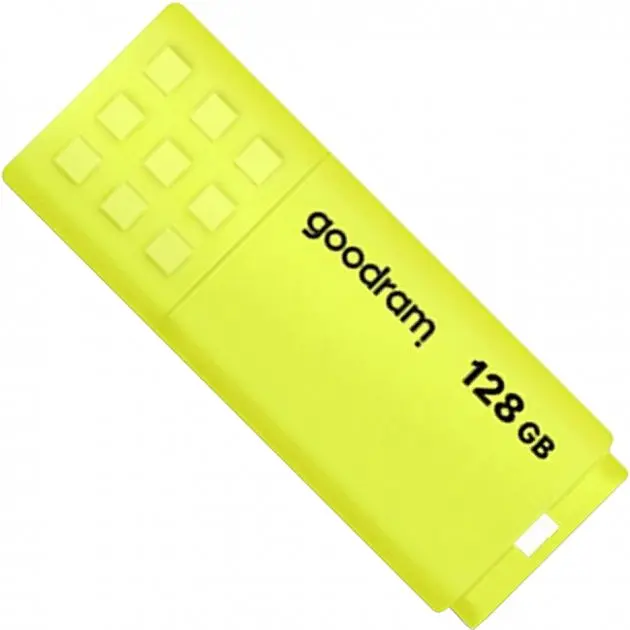 Флеш-накопитель GoodRam 128Gb UME2 Yellow (UME2-1280Y0R11) - фото 2