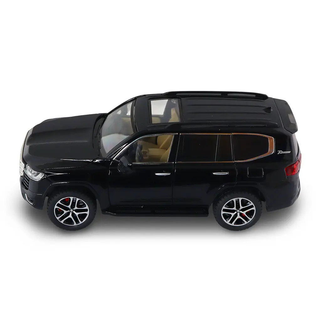 Автомодель TechnoDrive Toyota Land Cruiser 1:24 чорна (KM08222) - фото 8