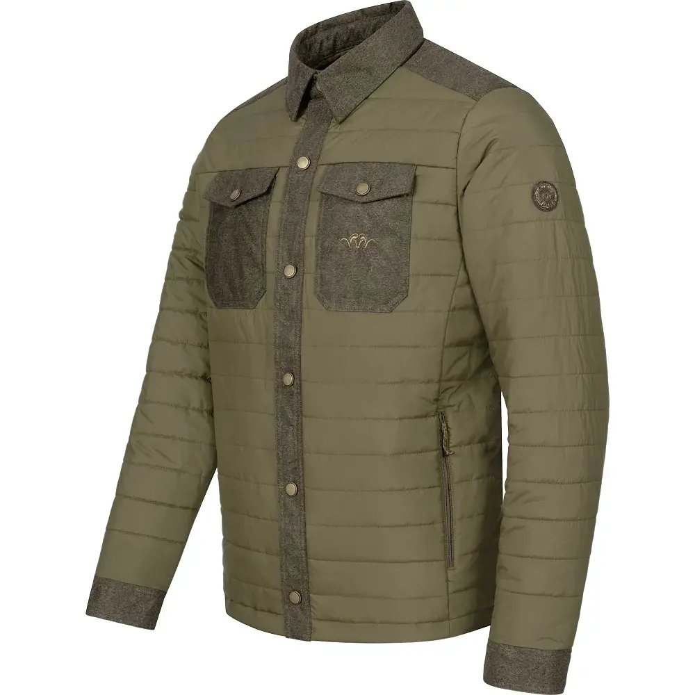 Куртка Blaser Active Outfits Insulated Shacket Ron L Оливковый - фото 3