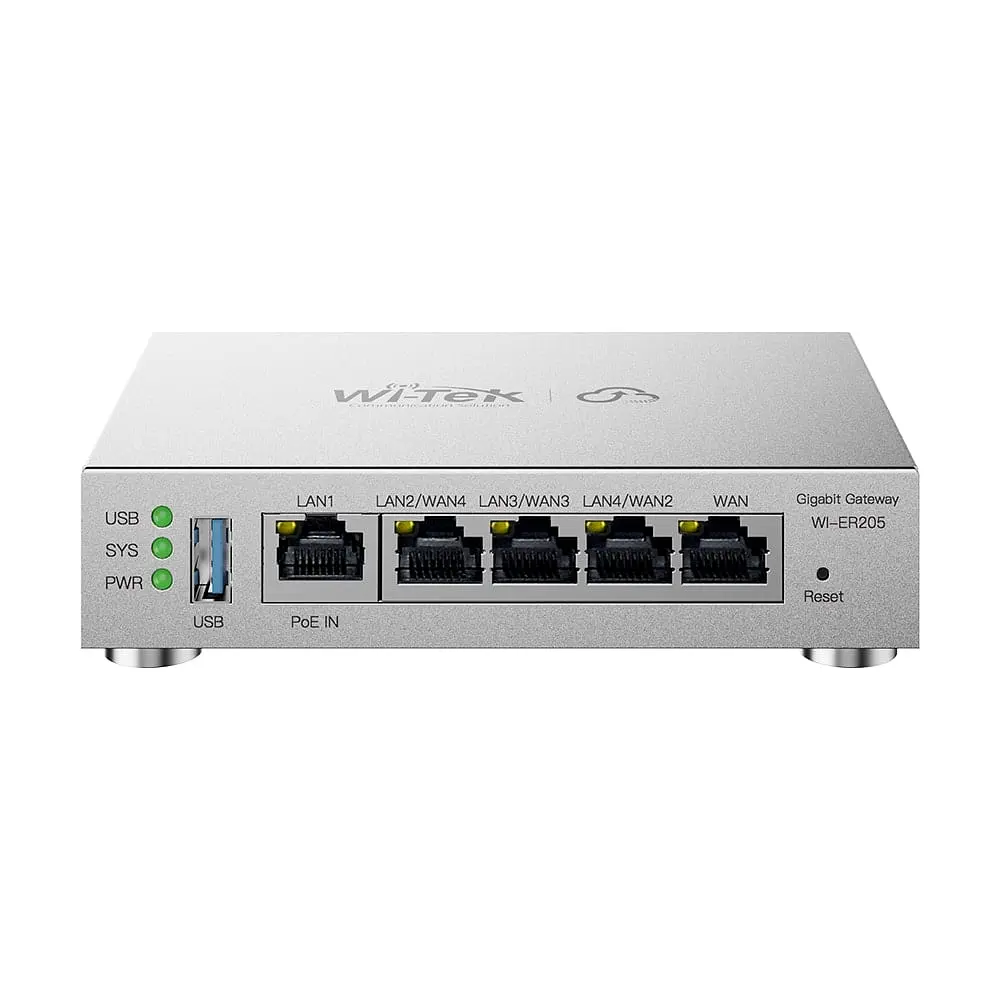 Контролер точок доступу AP / гігабітний VPN-маршрутизатор Wi-Tek WI-ER205 (73-00263) - фото 2