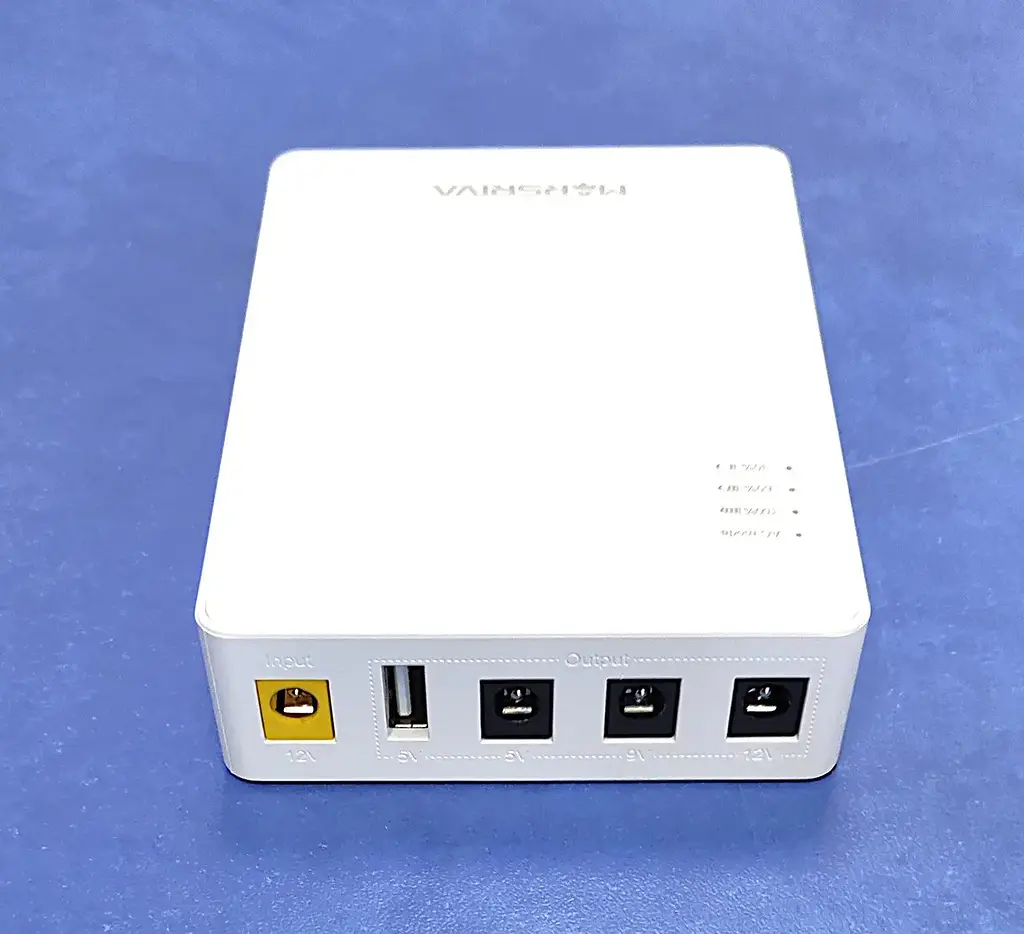 Міні ДБЖ Marsriva KP3 3xDC+USB OUT 5V/9V/12V, 2А/18W, 10000Ah (37Wh) LiPol - фото 3