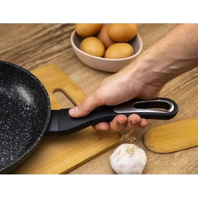 Сковорода Aureti Titanium 22 см (AU-405-22) - фото 8